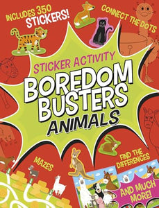 Boredom Busters: Animals Sticker Activity 