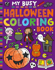 My Busy Halloween Coloring Book 