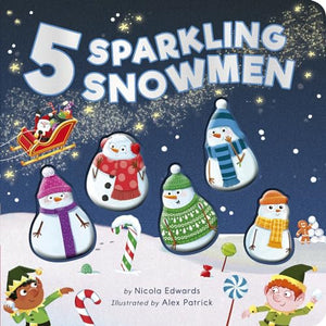 Five Sparkling Snowmen 