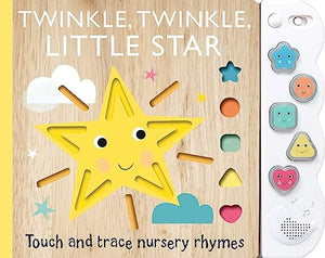 Touch and Trace Nursery Rhymes: Twinkle, Twinkle Little Star with 5-Buttton Light and Sound 