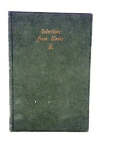 Selections from Keats: Sonnets, Odes & Narrative Poems 