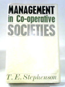 Management In Co-Operative Societies 