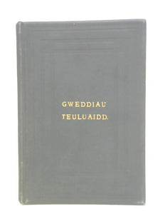 Gweddiau Teuluaidd Boreuol A Hwyrol 