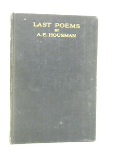 Last Poems 