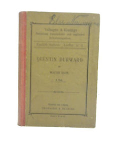 English Authors: Quentin Durward 