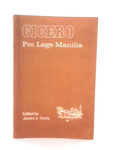 Cicero Pro Lege Manilia 