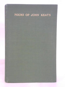 Poems of John Keats 