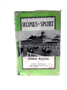 Horse Racing (Homes of Sport) 