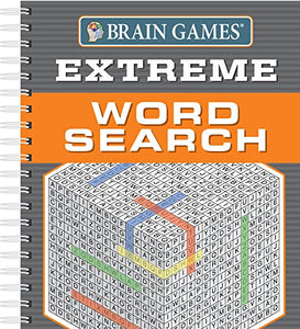 Brain Games - Extreme Word Search (256 Pages) 