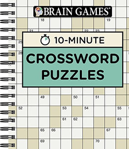 Brain Games - 10 Minute: Crossword Puzzles 