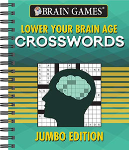 Brain Games - Lower Your Brain Age Crosswords 