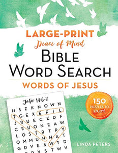 Peace of Mind Bible Word Search: Words of Jesus 