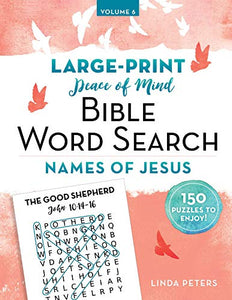 Peace of Mind Bible Word Search Names of Jesus 