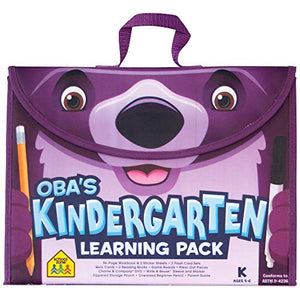 School Zone Oba's Kindergarten Learning Pack 