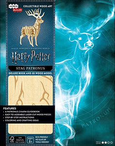 IncrediBuilds: Harry Potter: Stag Patronus Deluxe Book and Model Set 