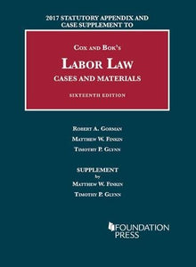 Labor Law, Cases and Materials 