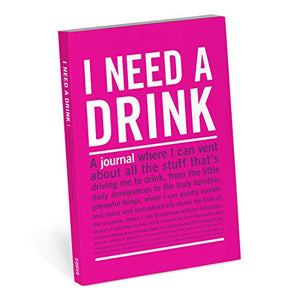 Knock Knock I Need a Drink Mini Inner-Truth Journal 