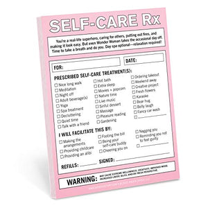 Knock Knock Self-Care Rx Nifty Note 