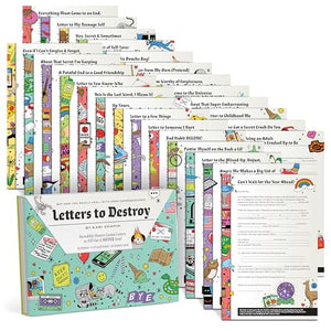 Knock Knock Letters to Destroy Journal 