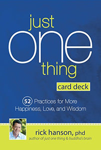 Just One Thing Card Deck 