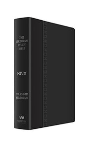 The Jeremiah Study Bible, NIV (Large Print Edition, Black W/ Burnished Edges) Leatherluxe 