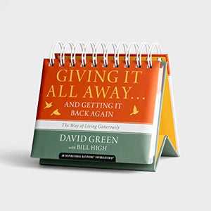 David Green - Giving it All Away... And Getting It Back Again - Inspirational DaySpring DayBrightener (Perpetual Calendar) 