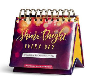 Shine Bright Every Day: Sparkling Reflections of You - A DaySpring Inspirational DayBrightener - Perpetual Calendar 