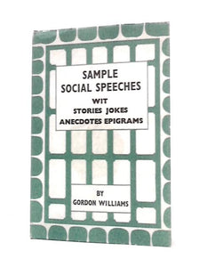 Sample Social Speeches (Right Way Books) 