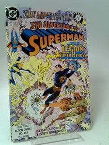 Adventures of Superman # 477 NM ( Original American COMIC ) 