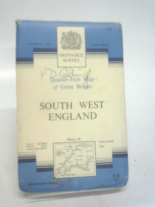 Sheet 15 : South West England (Quarter-inch map of Great Britain) 