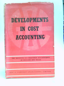 Developments in Cost Accounting 