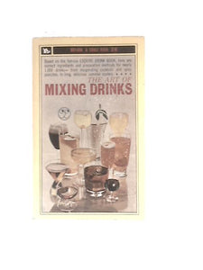 The Art Of Mixing Drinks: Based On Esquire Drink Book (Corgi Books) 