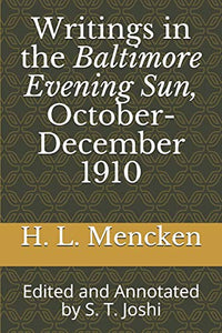 Writings in the Baltimore Evening Sun, October-December 1910 