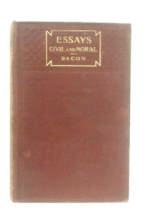 Essays Civil and Moral 