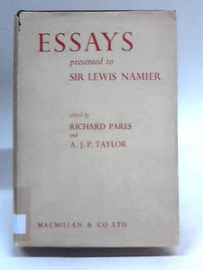 Essays presented to sir lewis namier 