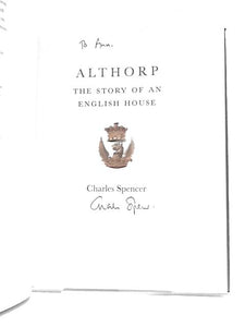 Althorp: The Story of an English House 