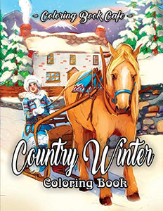 Country Winter Coloring Book 