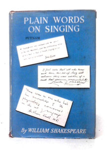 Plain Words on Singing in the Absence of a Master 