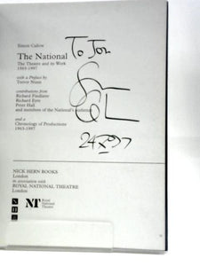 The National, The Theatre and its Work 1963-1997 