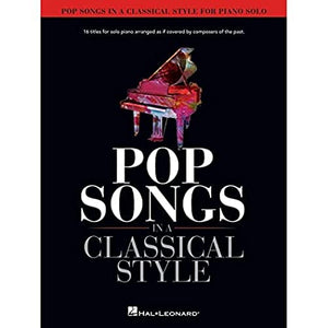 Pop Songs in a Classical Style 