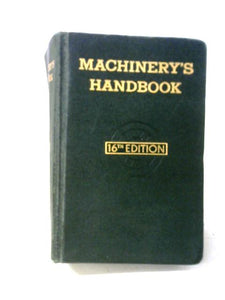 Machinery's Handbook 