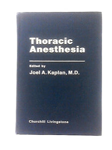 Thoracic Anaesthesia 