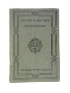 Shakespeare's Comedy: The Merchant of Venice (Plain Text) 