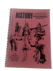 History Journal Volume One 