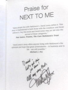 Next To Me: Luck, Leadership And Living With Parkinson's Foreword By Philip Green 