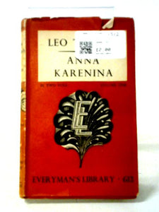 Anna Karenina Volume One 