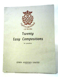 Twenty Easy Pianoforte Compositions 