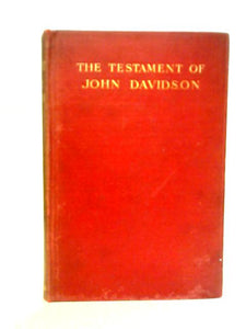 The Testament of John Davidson 