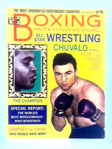 Boxing International, All Star Wrestling, Volume 1 #9, Sept-Oct 1965 