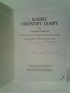 Radio Country Diary 